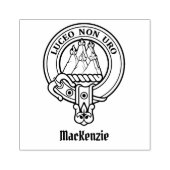Clan MacKenzie Crest Rubber Stamp Rubberstempel (Afrduk)