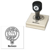 Clan MacKenzie Crest Rubber Stamp Rubberstempel (Gestempeld)