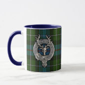 Clan MacKenzie Crest & Tartan Mok (Links)