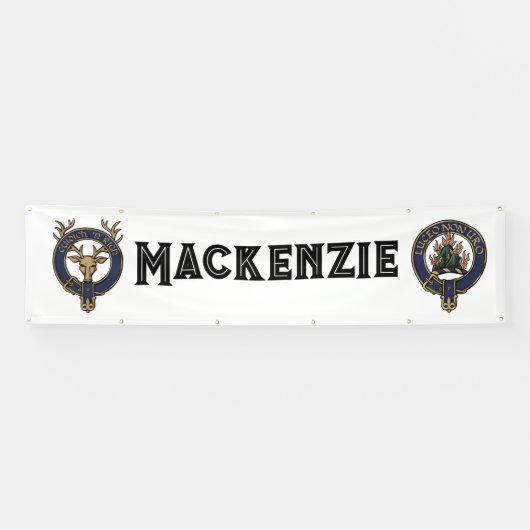 Clan Mackenzie Highland Games Tente Bannière (Horizontal)