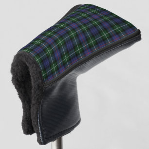 Clan MacKenzie Plaid Groen Paarse Check Tartan Golfheadcover