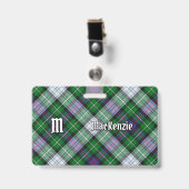 Clan MacKenzie Robe Tartan Badge (Face avec clip)