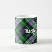 Clan MacKenzie robe Tartan Café Mug (Centre)