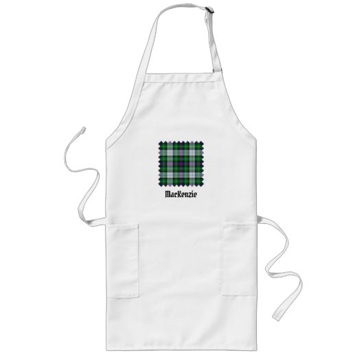 Clan MacKenzie robe Tartan long tablier (Devant)