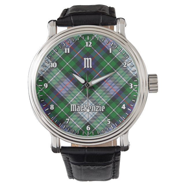 Clan MacKenzie robe Tartan montre (devant)