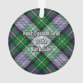 Clan MacKenzie robe Tartan Ornament (dos)