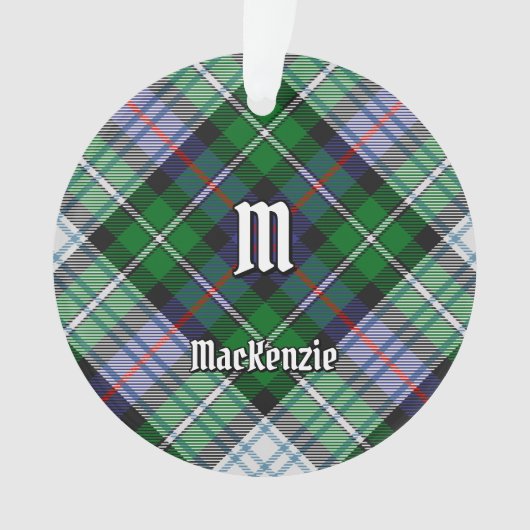 Clan MacKenzie robe Tartan Ornament (devant)