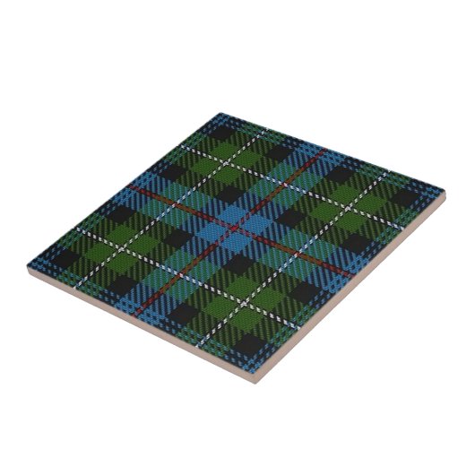 Clan MacKenzie Scottish Expressions Tartan Tegeltje (Zijkant)