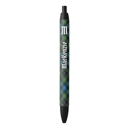 Clan MacKenzie Stylo à encre Tartan (devant Vertical)