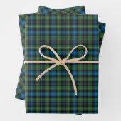 Clan MacKenzie Tartan Envelopper les feuilles de p (En situation)