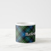 Clan MacKenzie Tartan Espresso Cup Kop (Voorkant)