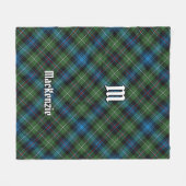 Clan MacKenzie Tartan Fleece Blanket (Voorkant (Horizontaal))