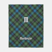Clan MacKenzie Tartan Fleece Blanket Deken (Voorkant)