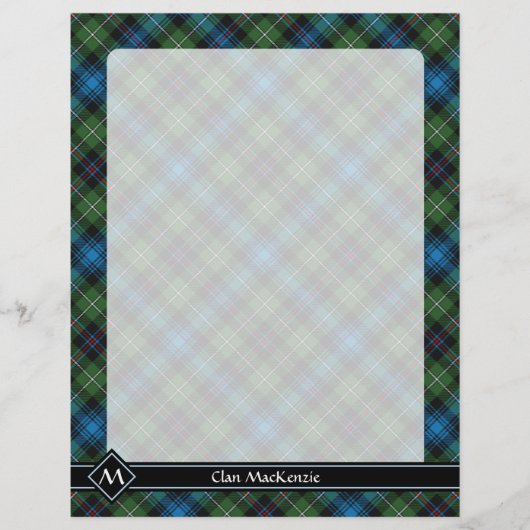 Clan MacKenzie Tartan Flyer (Voorkant)