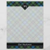 Clan MacKenzie Tartan Flyer (Achterkant)