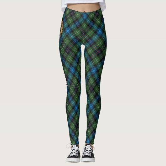 Clan MacKenzie Tartan Leggings (Voorkant)
