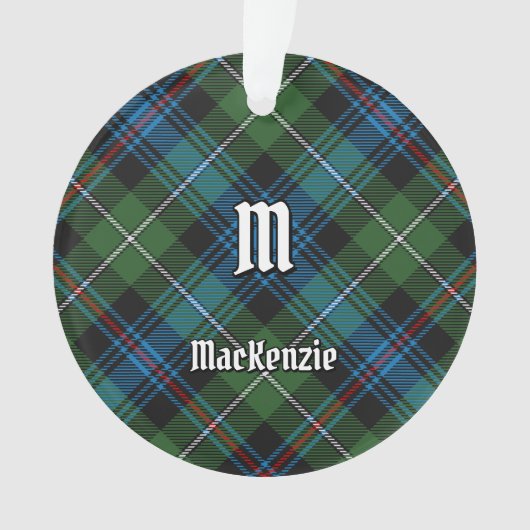 Clan MacKenzie Tartan Ornament (devant)