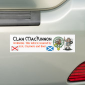 Clan MacKinnon Bumpersticker-1 Bumpersticker (Op auto)