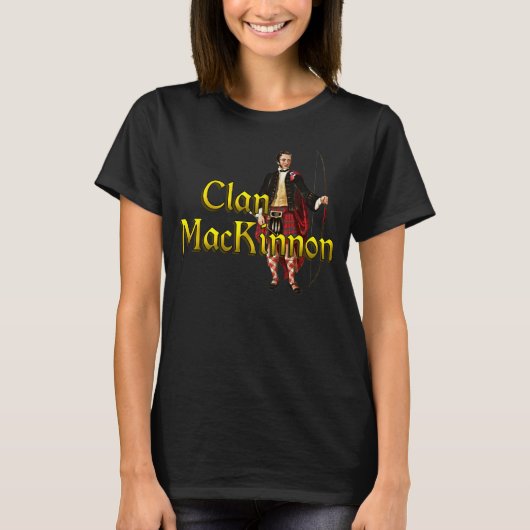 Clan MacKinnon Highland Games T-shirt (Voorkant)