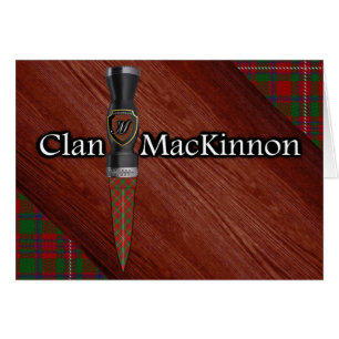 Clan MacKinnon Tartan Sgian Dubh Blade