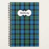 Clan MacKirdy Tartan Plaid Planner (Devant)