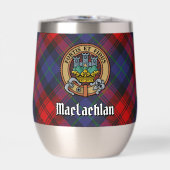 Clan MacLachlan Crest over Tartan (Voorkant)