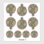 Clan MacLachlan Crest Sticker Set (Vel)