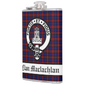 Clan Maclachlan Crest & Tartan  Heupfles (Links)
