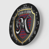 Clan MacLachlan Horloge Tartan (Angle)