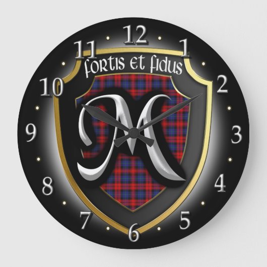 Clan MacLachlan Horloge Tartan (Recto)