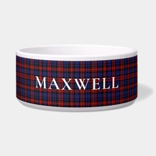 Clan MacLachlan Plaid Tartan Rood Paars Geruit Voerbakje