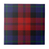 Clan MacLachlan Scottish Expressions Red Tartan Tegeltje (Voorkant)