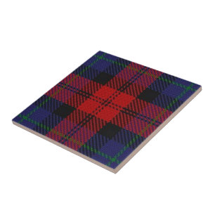 Clan MacLachlan Scottish Expressions Red Tartan Tegeltje