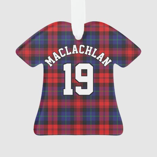 Clan MacLachlan Tartan Christmas Jersey (dos)