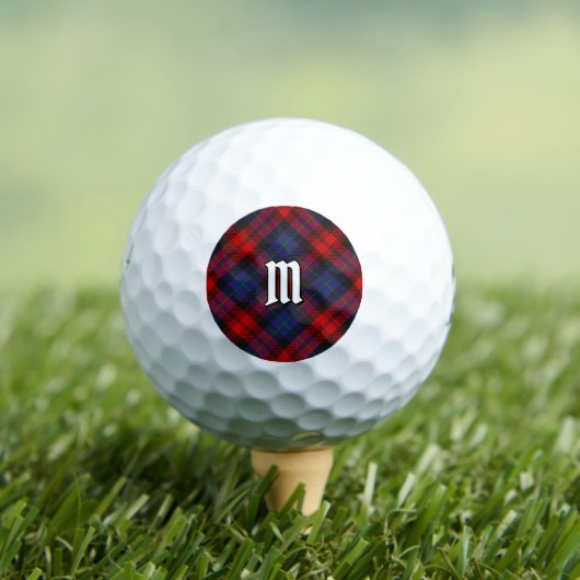 Clan MacLachlan Tartan Golfballen (Insitu Shirt)