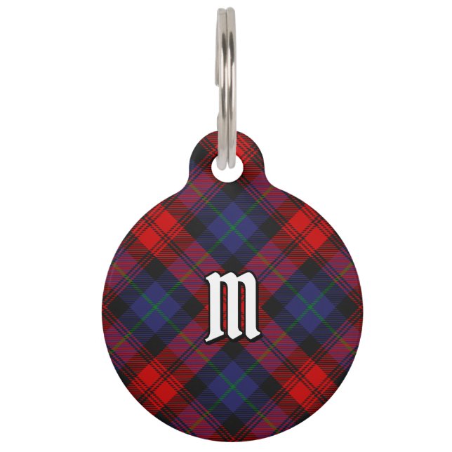 Clan MacLachlan Tartan Huisdierpenning (Voorkant)