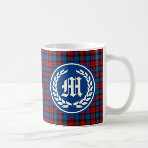 Clan MacLachlan Tartan Monogram Koffiemok