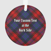 Clan MacLachlan Tartan Ornament (achterkant)