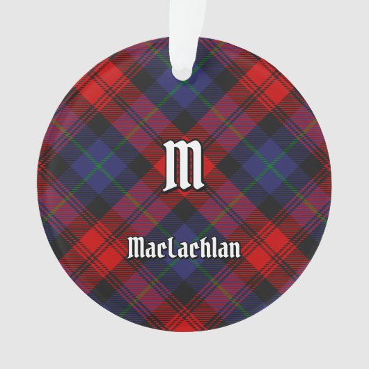 Clan MacLachlan Tartan Ornament (voorkant)