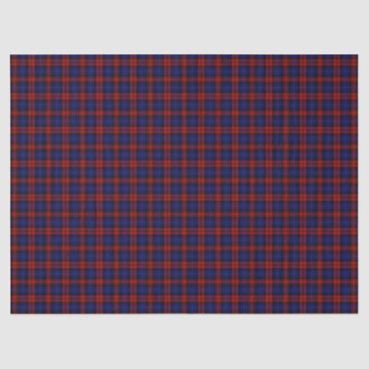 Clan Maclachlan Tartan Pset Tissuepapier (Voorkant)