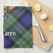 Clan MacLaren Crest Kitchen Towel Theedoek (Quarter Fold)