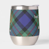 Clan MacLaren Crest sur Tartan (Gauche)