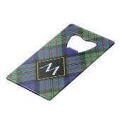 Clan MacLaren Crest sur Tartan (Devant Angle)