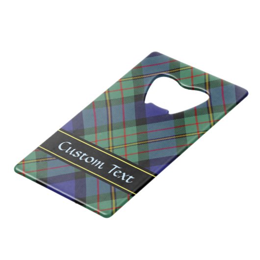 Clan MacLaren Crest sur Tartan (Dos Angle)