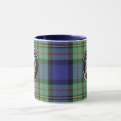 Clan MacLaren Crest & Tartan Mug (Centre)
