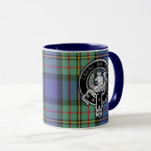 Clan MacLaren Crest & Tartan Mug (Devant droit)