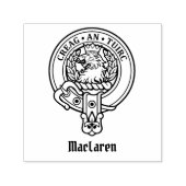 Clan MacLaren Crest Zelfinktende Stempel (Design)