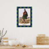 Clan MacLaren Scottish Dreams Poster (Keuken)
