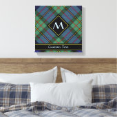 Clan MacLaren Tartan Canvas Afdruk (Insitu (Slaapkamer))