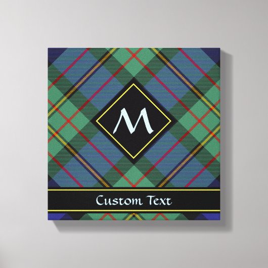 Clan MacLaren Tartan Canvas Afdruk (Voorkant)